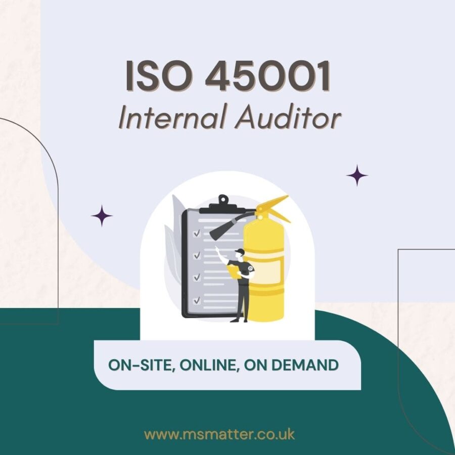 ISO 45001 Internal Auditor
